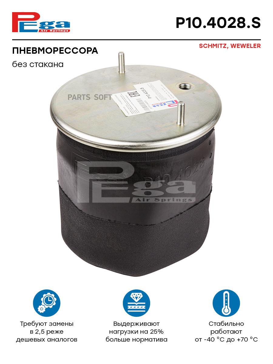 

Пневморессора Hcv P10.4028.S Nsii0021180501 PEGA арт. P104028S