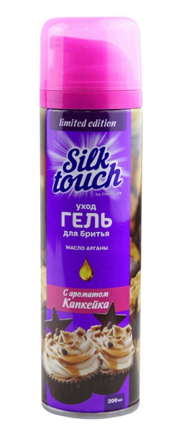 Carelax silk touch гель для бритья