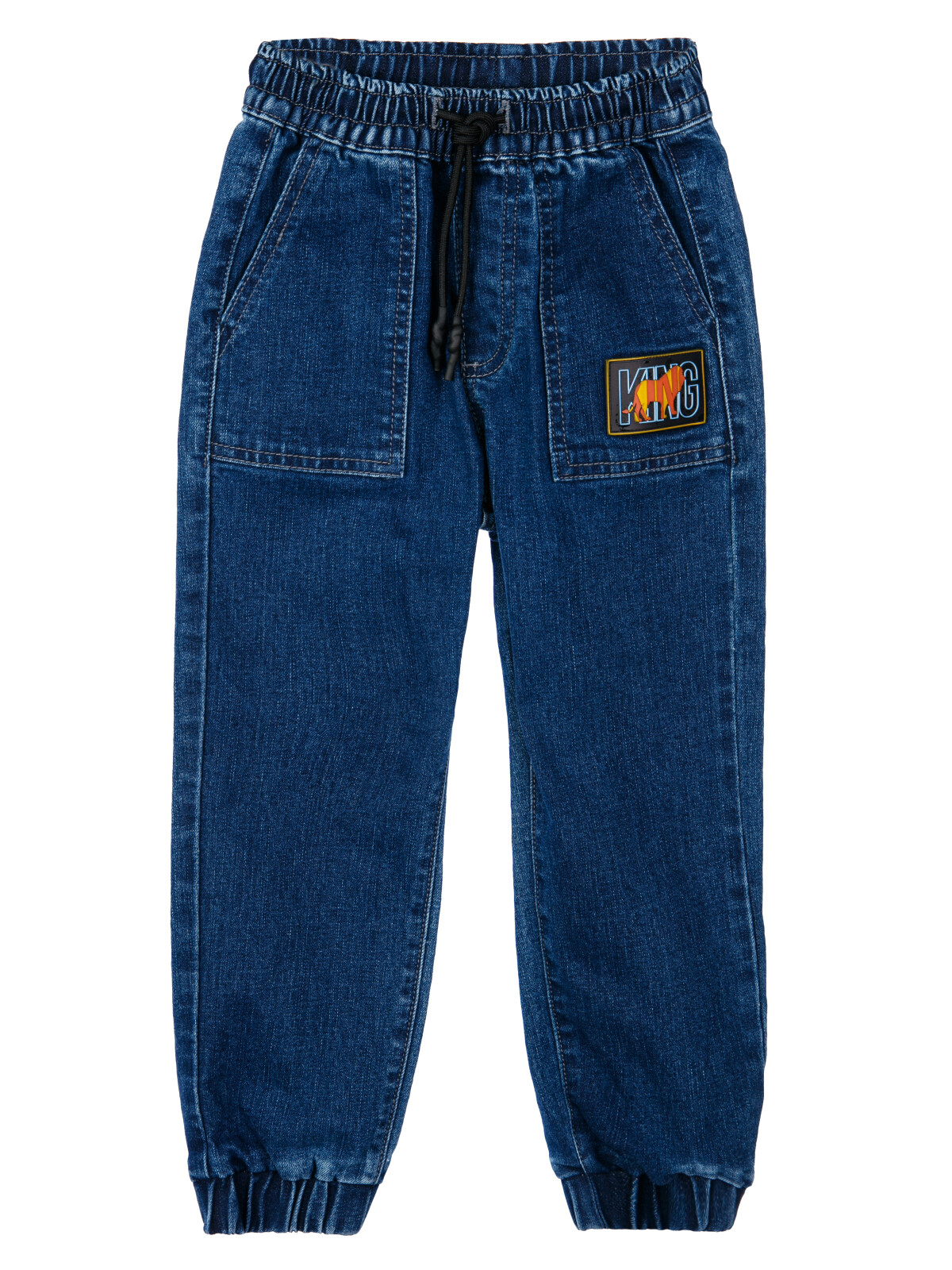 

Джинсы детские PlayToday 12412093, синий, 122, 12412093