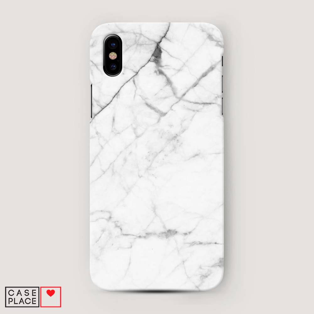 

Пластиковый чехол "Светлый мрамор" на Apple iPhone XS Max (10S Max), 11920-2