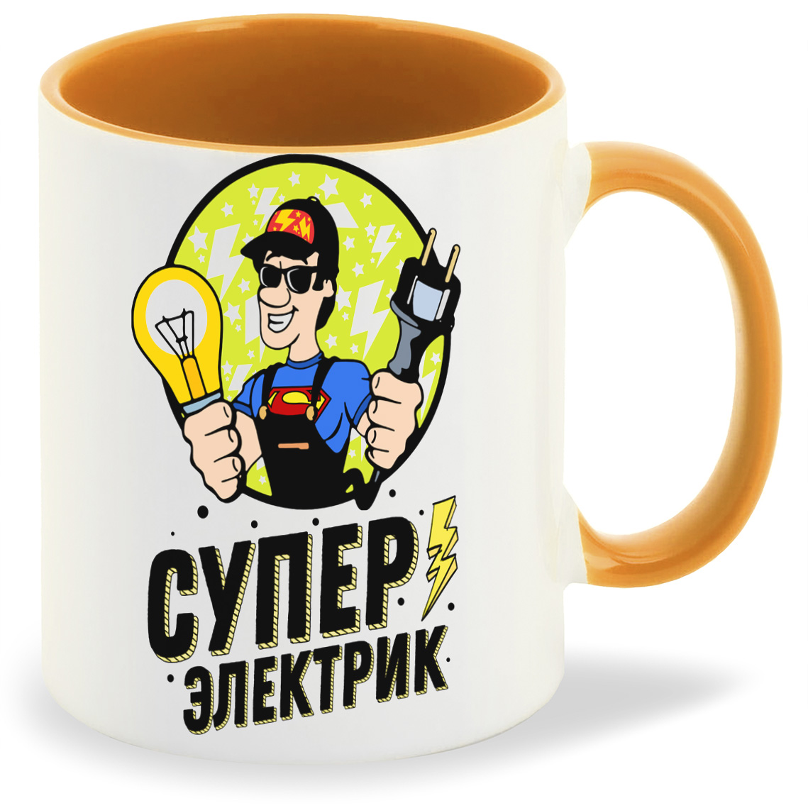 

Кружка CoolPodarok Профессия. Крутой электрик, Профессия. Крутой электрик
