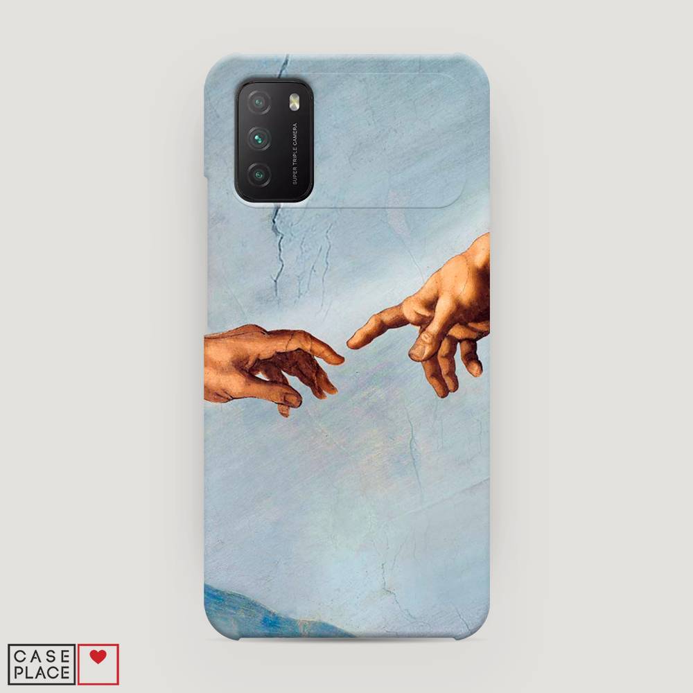 

Пластиковый чехол "Сотворение Адама" на Xiaomi Poco M3, 39520-7