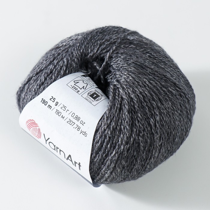 

Пряжа "Silky Wool" 35% силк район, 65% мерино. вул 190м/25г (335 т.сёрый), Серый, Пряжа для вязания "Silky Wool"