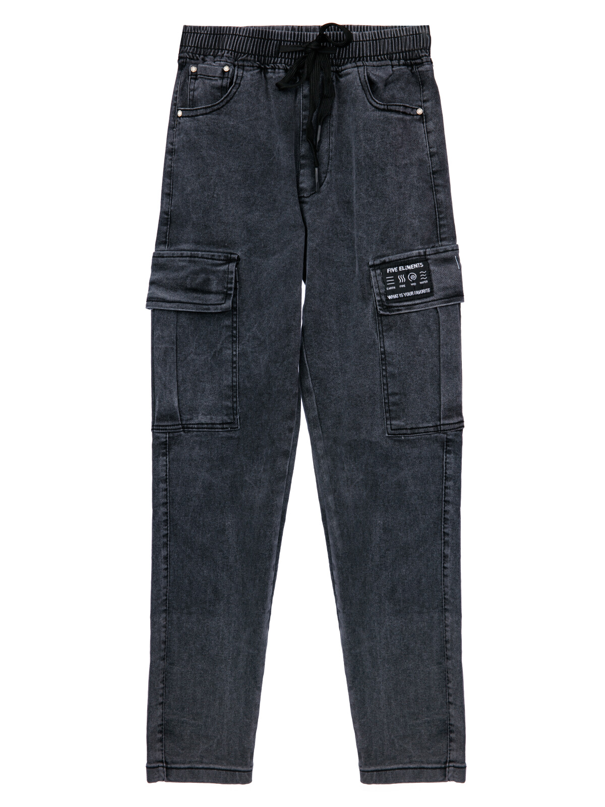 

Джинсы детские PlayToday 12411476, темно-серый, 158, 12411476