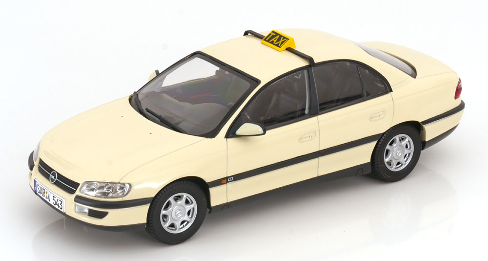 Модель коллекционная TRIPLE 9 Opel omega b taxi 1996 / опель омега такси