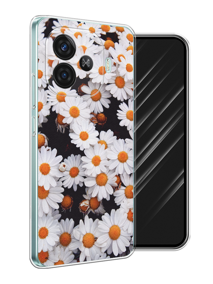 

Чехол Awog на Vivo iQOO Z9 "Ромашковое поле", Белый, 2612150-1