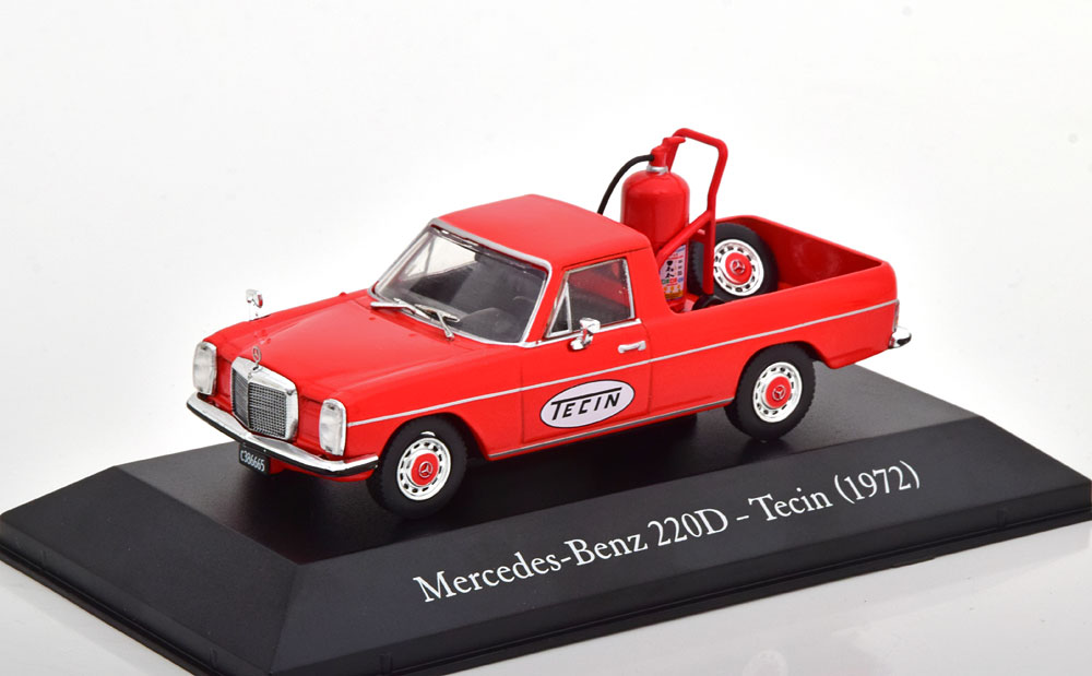 Модель коллекционная ALTAYA Mercedes 220D/8 W115 tecin 1972 red