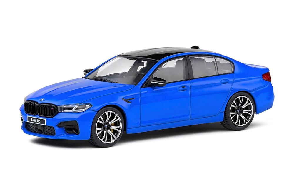 

Модель коллекционная SOLIDO Bmw M5 F90 competition blue carbon, Синий
