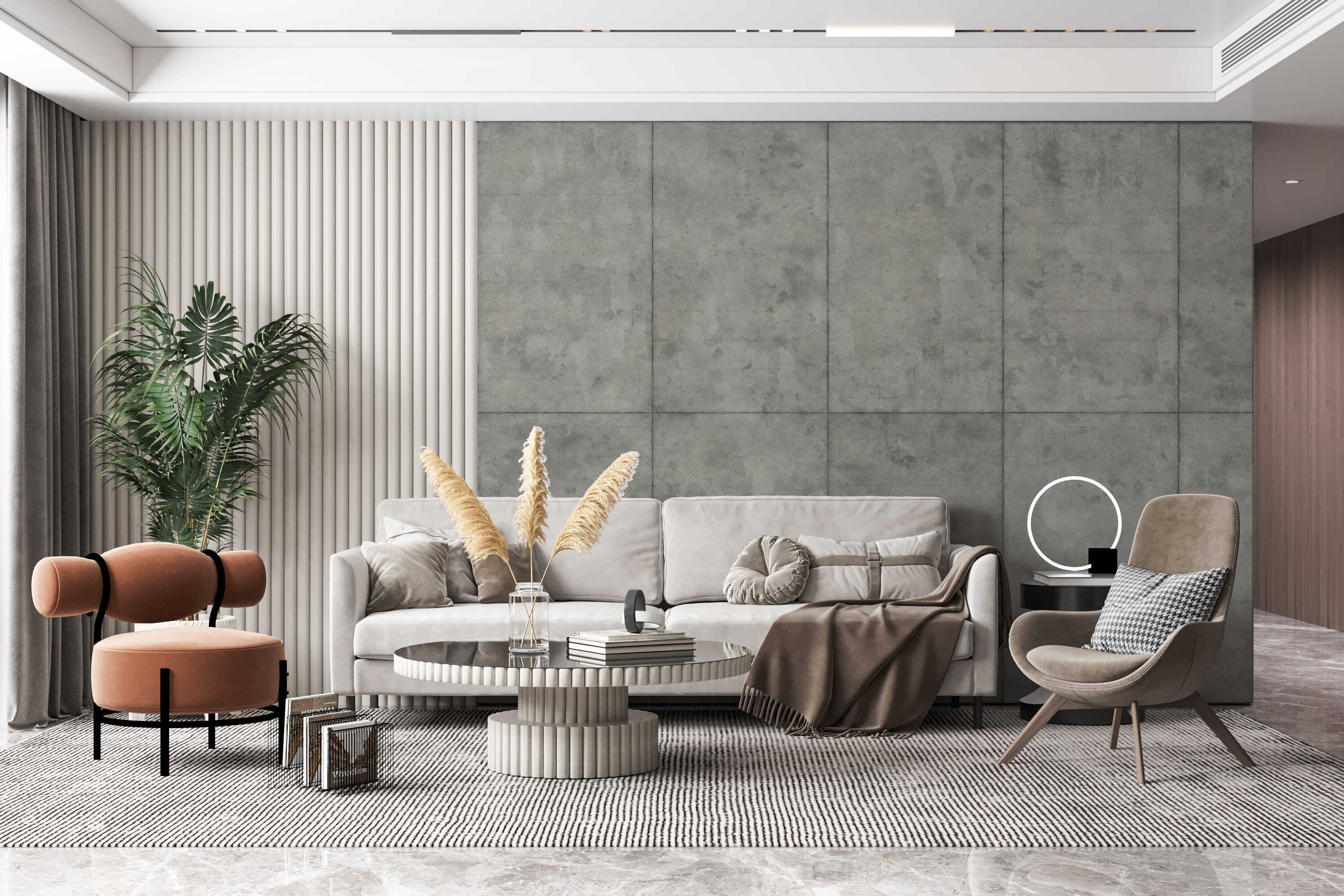 

Фотообои на стену флизелиновые MOBI DECOR "Лофт Бетон №1" в спальню или в гостиную или на, Серый, Лофт Бетон - флизелин