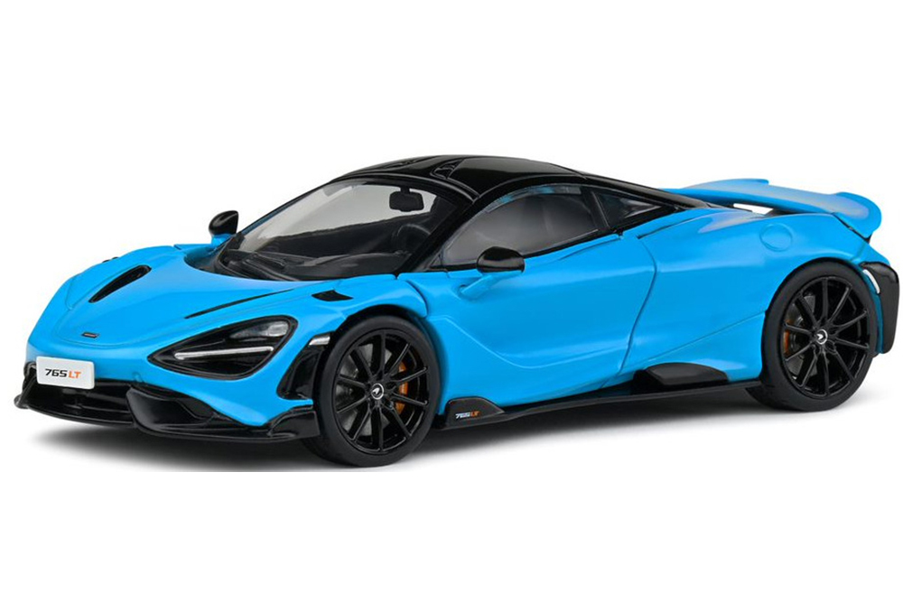 

Модель коллекционная SOLIDO Mclaren 765 lt 2020 light blue, Голубой