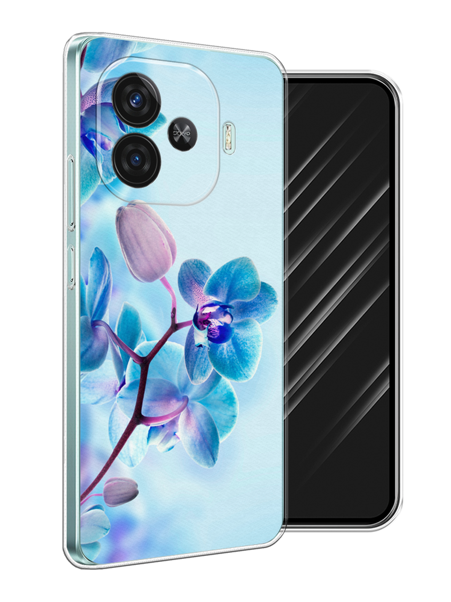 

Чехол Awog на Vivo iQOO Z9 "Голубая орхидея", Голубой;синий;фиолетовый, 2612150-1