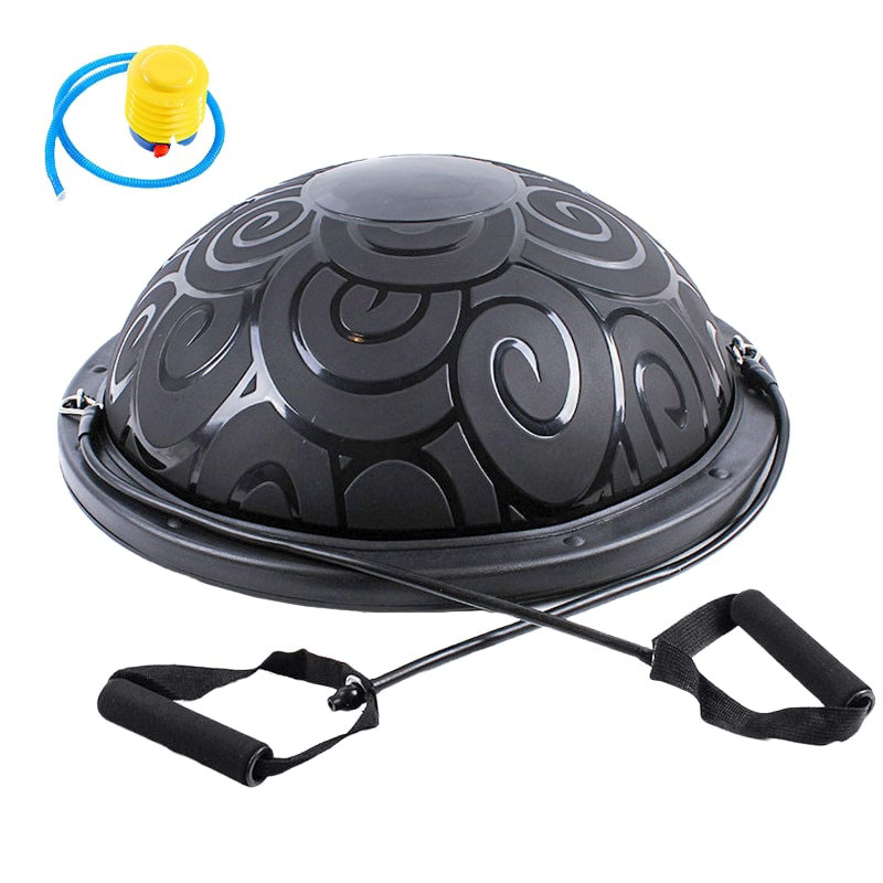 

Полусфера балансировочная Bosu Classic V3 black, Черный, Classic V3