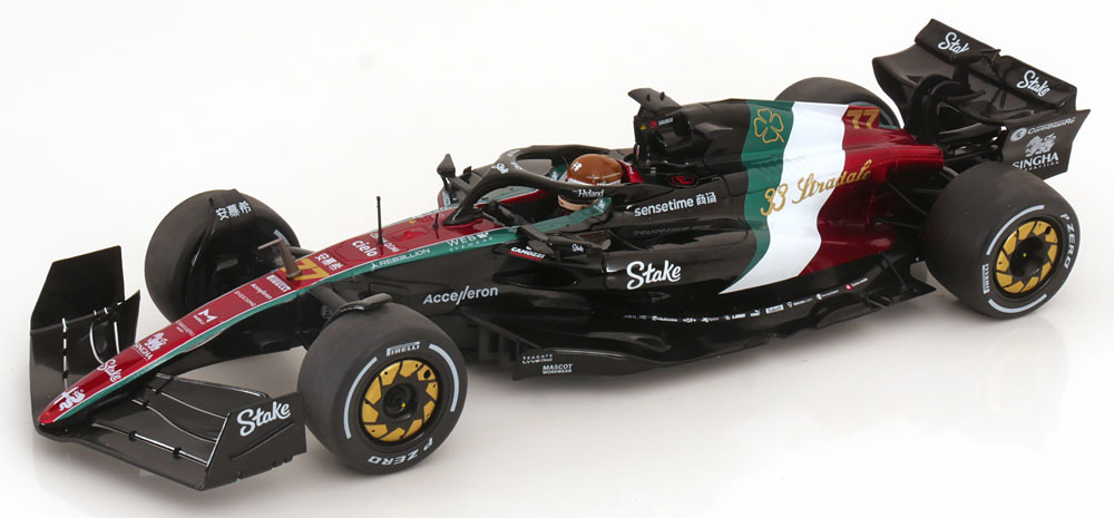 

Модель коллекционная SOLIDO Alfa romeo C43 gp italy 2023
