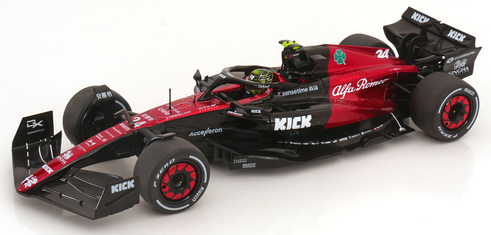 

Модель коллекционная SOLIDO Alfa romeo C43 gp australia 2023, Черный;красный