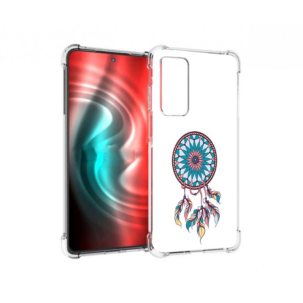 

Чехол MyPads Tocco для Motorola 20 ловец снов синий (PT227072.363.443), Прозрачный, Tocco
