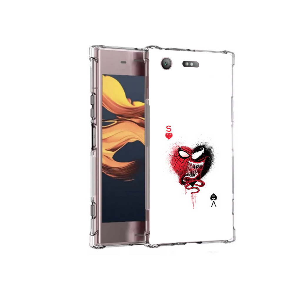 

Чехол MyPads Tocco для Sony Xperia XZ1 Compact Веном (PT91855.237.41), Прозрачный, Tocco