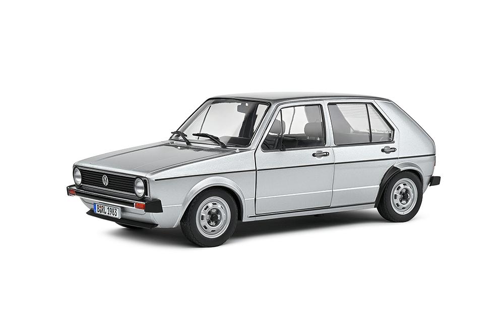 Модель коллекционная SOLIDO Vw volkswagen golf 1 l 1983 silver