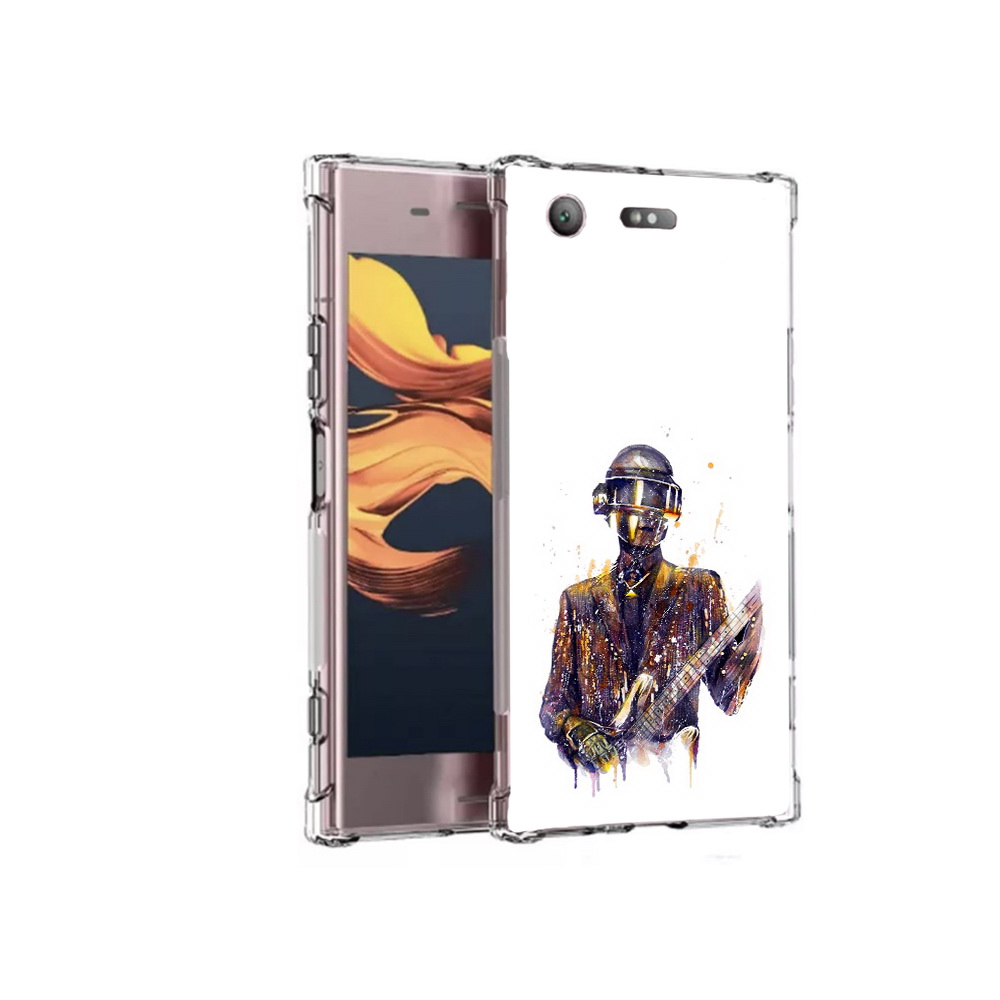 

Чехол MyPads Tocco для Sony Xperia XZ1 Compact космо-гитарист (PT91855.237.392), Прозрачный, Tocco