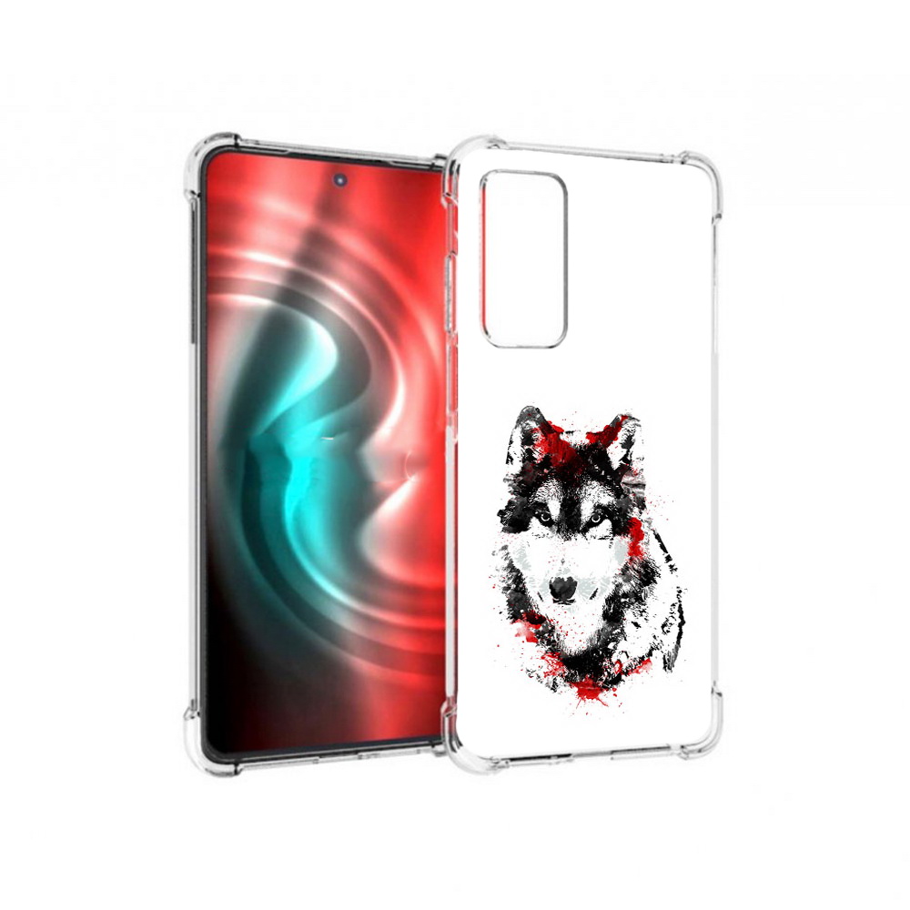 

Чехол MyPads Tocco для Motorola 20 кровавый волк (PT227072.363.416), Прозрачный, Tocco