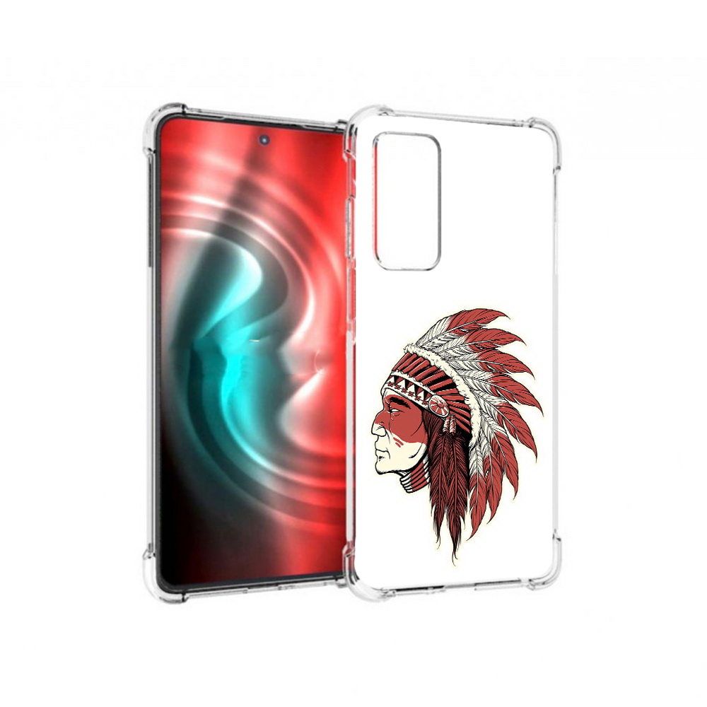 Чехол MyPads Tocco для Motorola 20 красный индеец (PT227072.363.411)