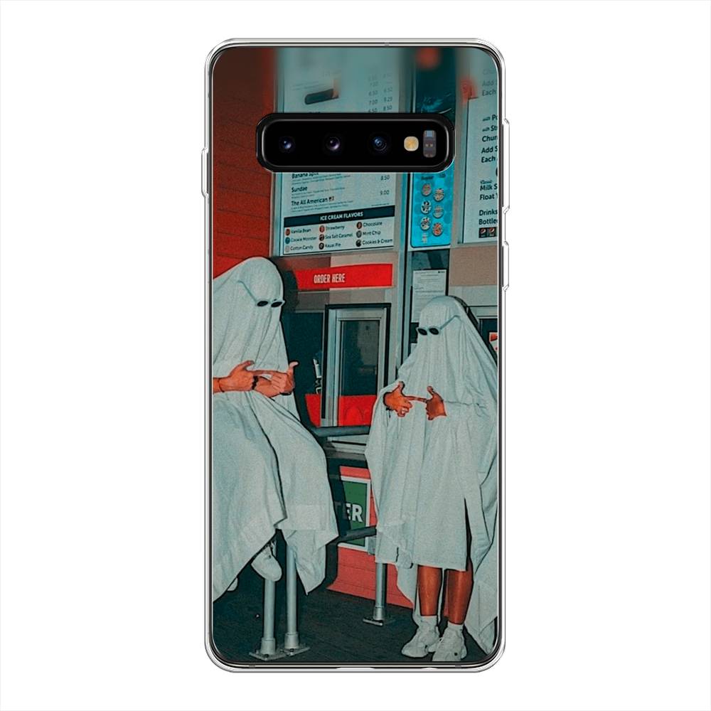 

Чехол Awog на Samsung Galaxy S10 + "Chillin Killin", Разноцветный, 27150-9