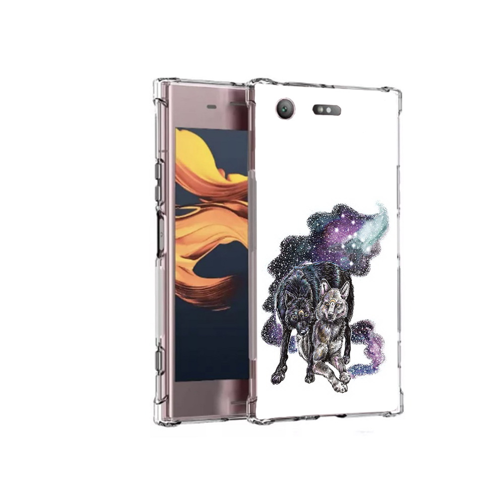 

Чехол MyPads Tocco для Sony Xperia XZ1 Compact звездные волки (PT91855.237.352), Прозрачный, Tocco