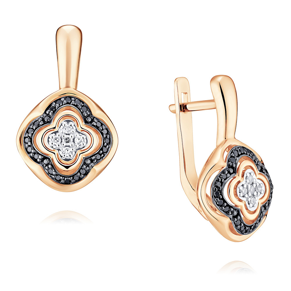 

Серьги из красного золота с бриллиантом ADAMAS 24035772/01-А50Д-421, 24035772/01-А50Д-421