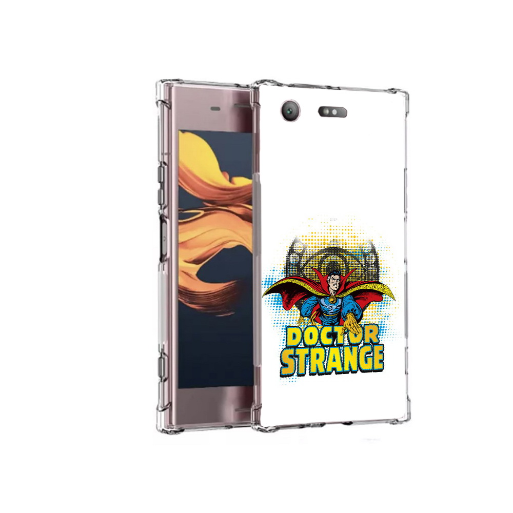 

Чехол MyPads Tocco для Sony Xperia XZ1 Compact доктор стренж рисунок (PT91855.237.335), Прозрачный, Tocco