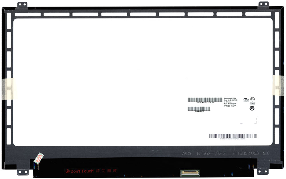 

Матрица ОЕМ для ноутбука B156XTN03.1 матовая (100174028V), совместимая с p/n: B156XTN03.1 матовая