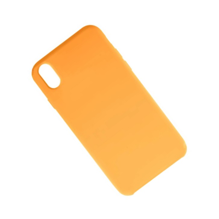 фото Чехол для apple iphone xs max promisemobile силиконовый soft touch <оранжевый> promise mobile