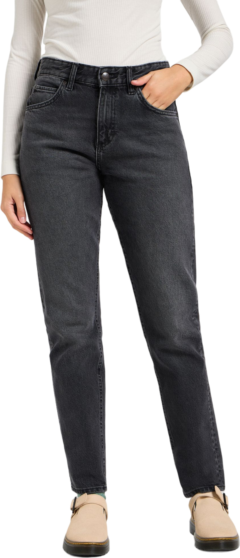 

Джинсы женские Lee Women Rider Jeans серые 28/35, Серый, Women Rider Jeans