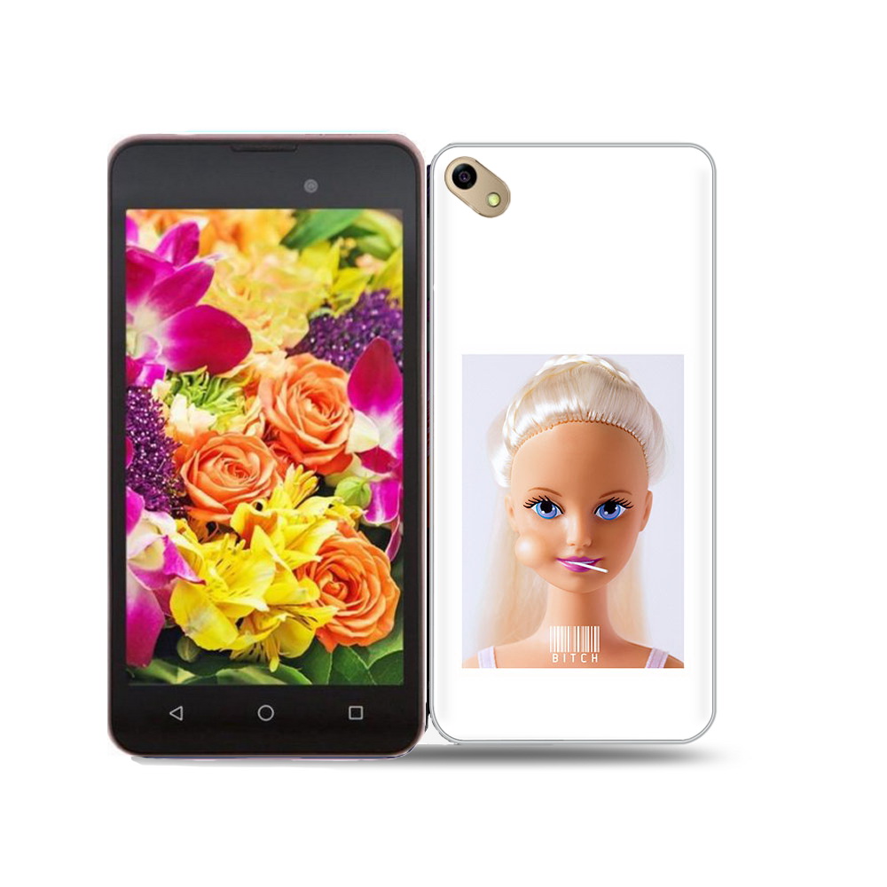 

Чехол MyPads Tocco для BQ 5035 барби, Прозрачный, Tocco