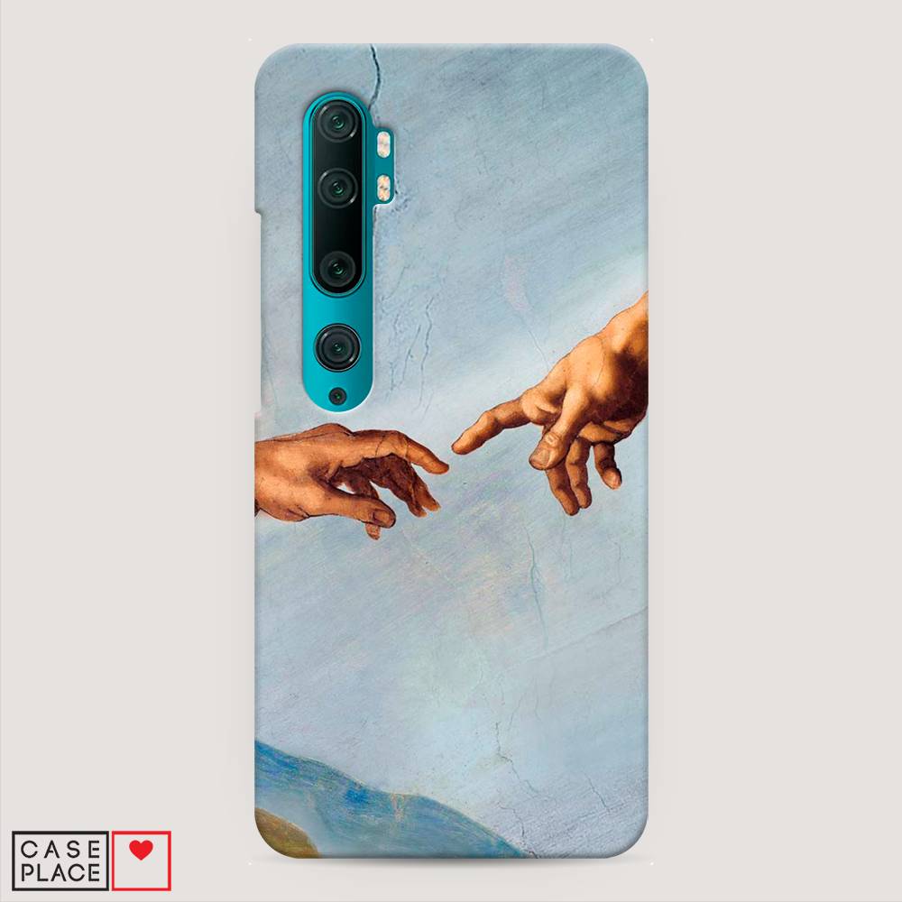 

Пластиковый чехол "Сотворение Адама" на Xiaomi Mi Note 10, 37320-7