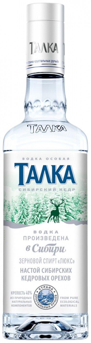

Водка Талка Сибирский Кедр, 0.25 л