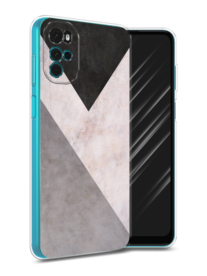 

Чехол Awog на Motorola Moto G22 "Геометричный мрамор", Разноцветный, 243150-3