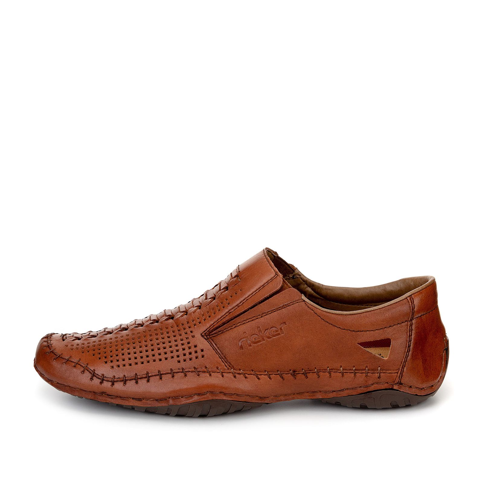 Туфли мужские Rieker 06388-24 коричневые 40 RU