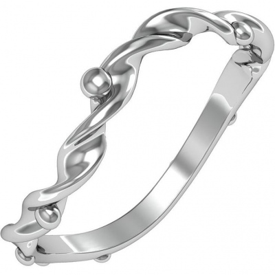 

Кольцо из серебра р. 15,5 ПРИВОЛЖСКИЙ ЮВЕЛИР 291581, 291581