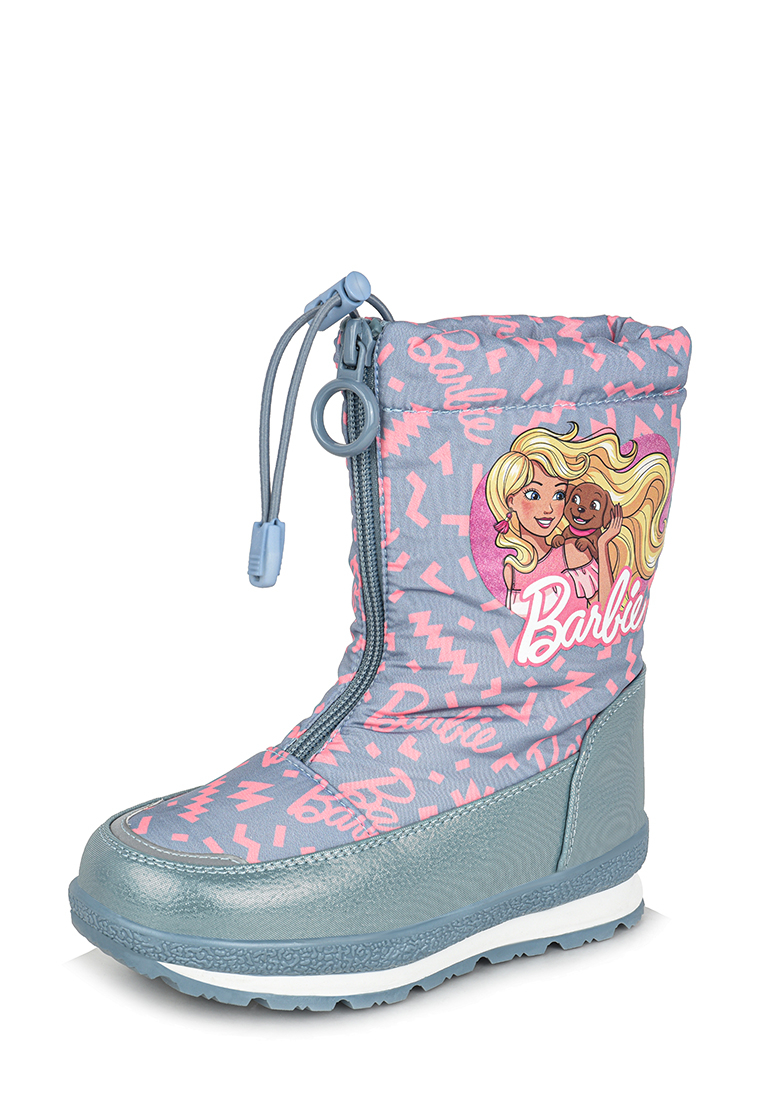 

Дутики детские Barbie JSD20W-96 серебристый р.30, JSD20W-96