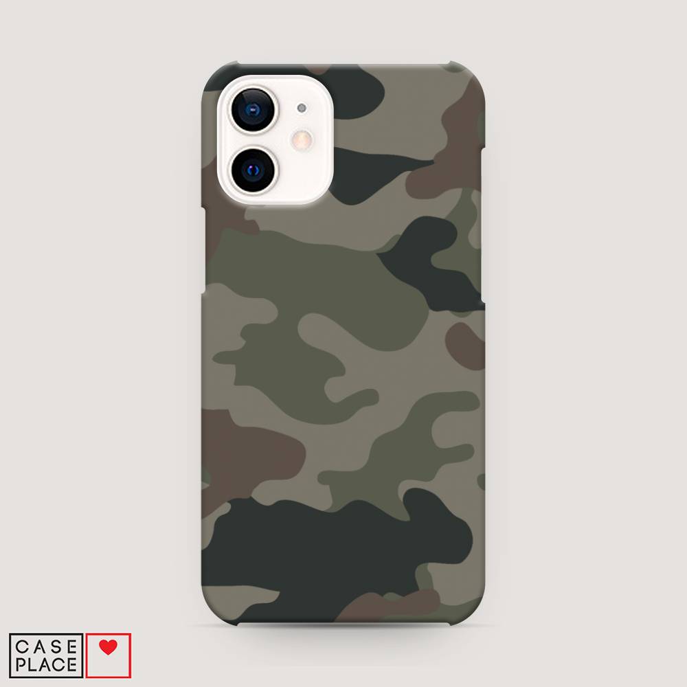 

Пластиковый чехол "Камуфляж 1" на Apple iPhone 12 mini, 12620-4