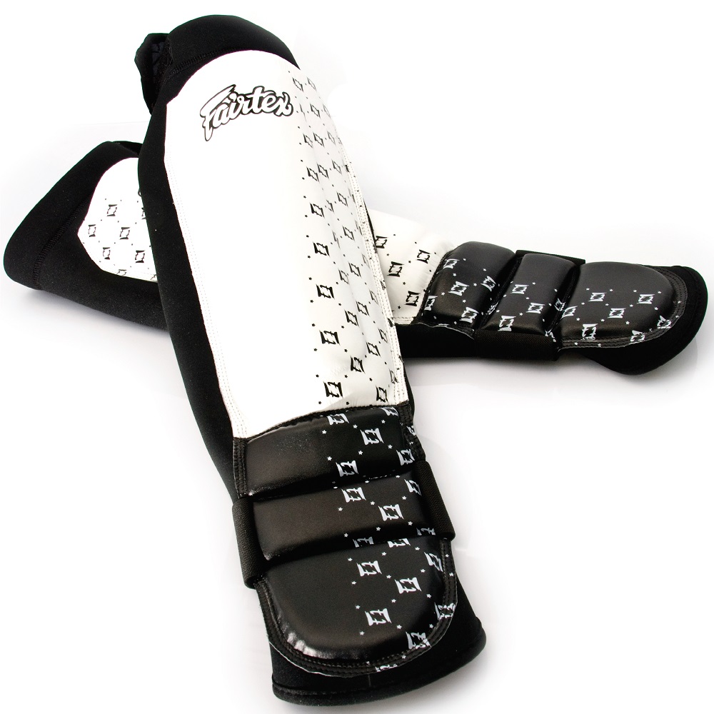 фото Щитки fairtex neoprene shin pads sp6 white xl