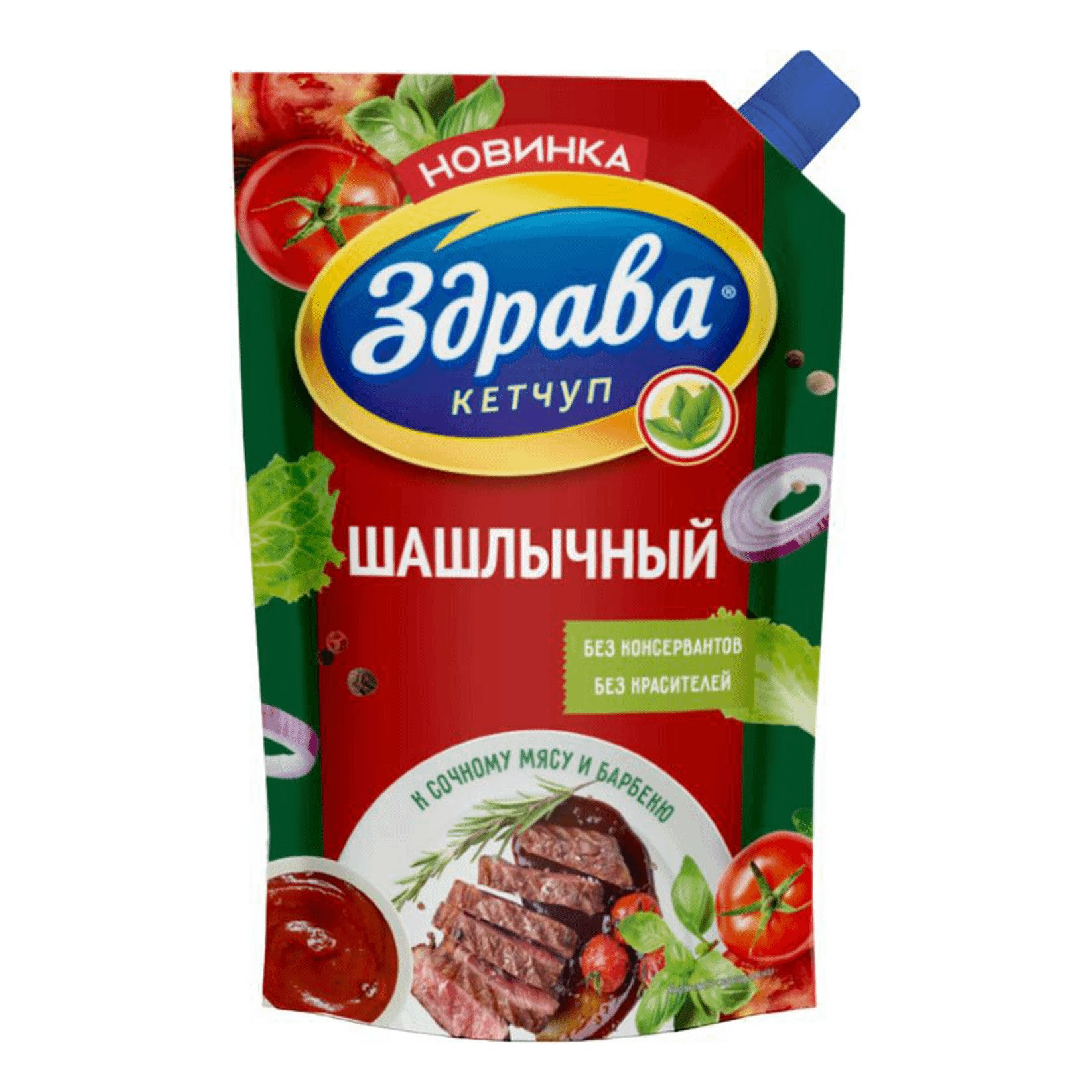 

Кетчуп Здрава Шашлычный универсальный 350 г