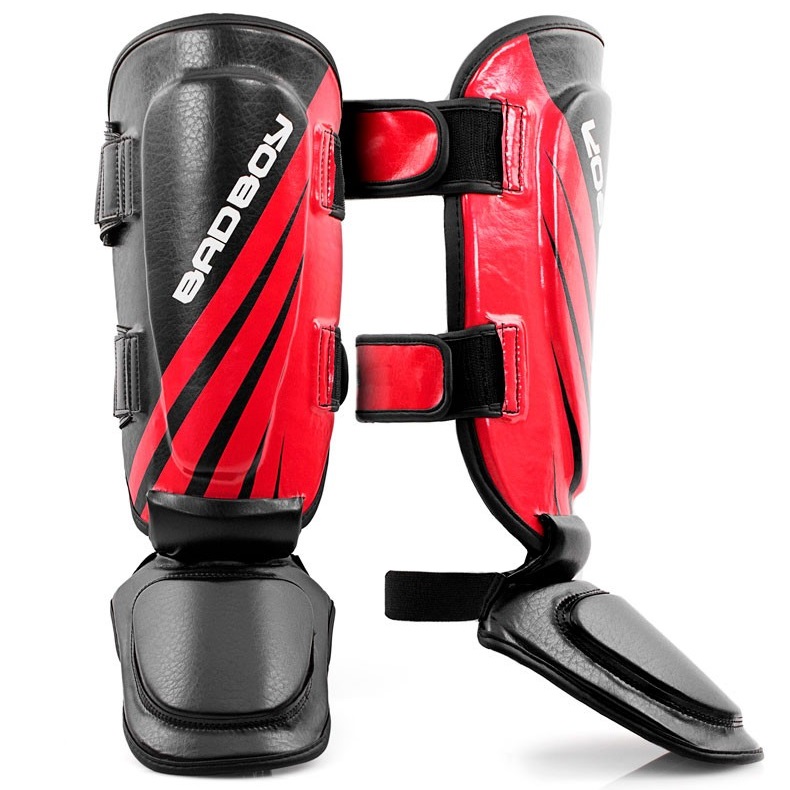 

Щитки Bad Boy Training Series Impact Thai Shin Guards-Black/Red L/XL