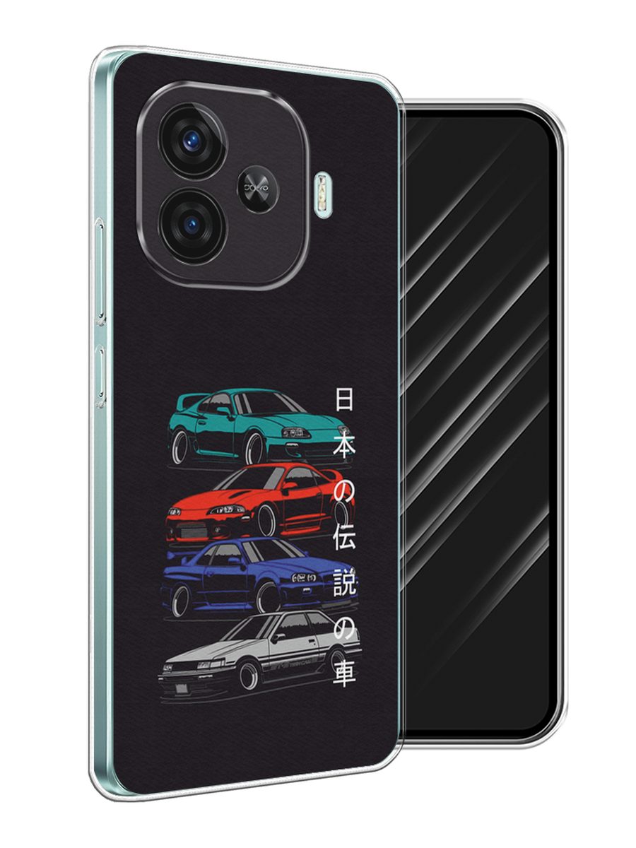 

Чехол Awog на Vivo iQOO Z9 "JDM Legend cars", Зеленый;красный;синий, 2612150-1