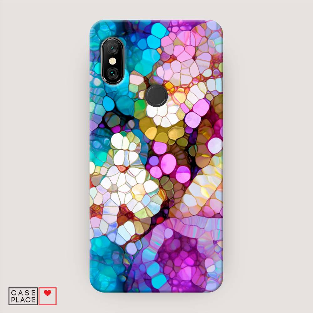 

Пластиковый чехол "Калейдоскоп" на Xiaomi Redmi Note 6 Pro, 34620-2