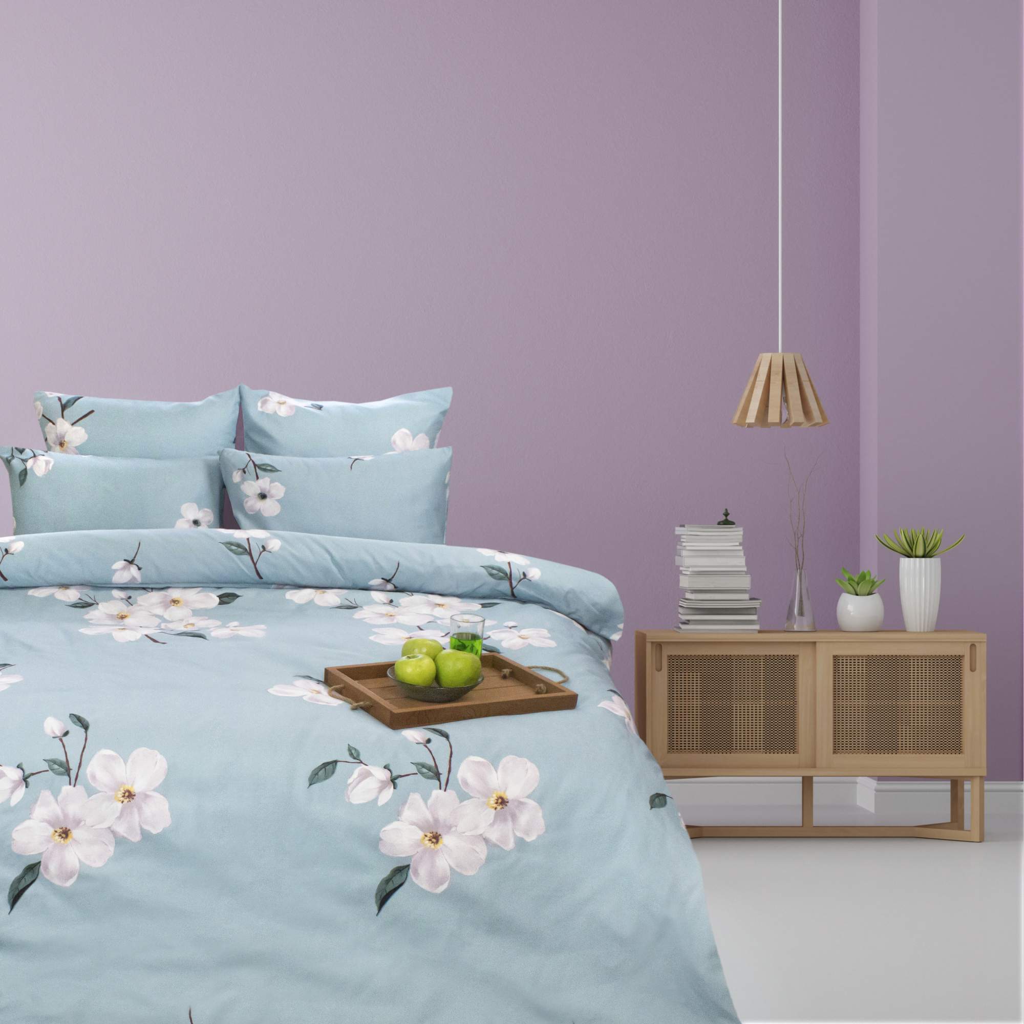 

Постельное белье Cleo Art Color двуспальное, наволочки 70х70, Art Color