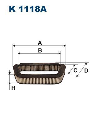 Фильтр салона Filtron K1118A 7130₽