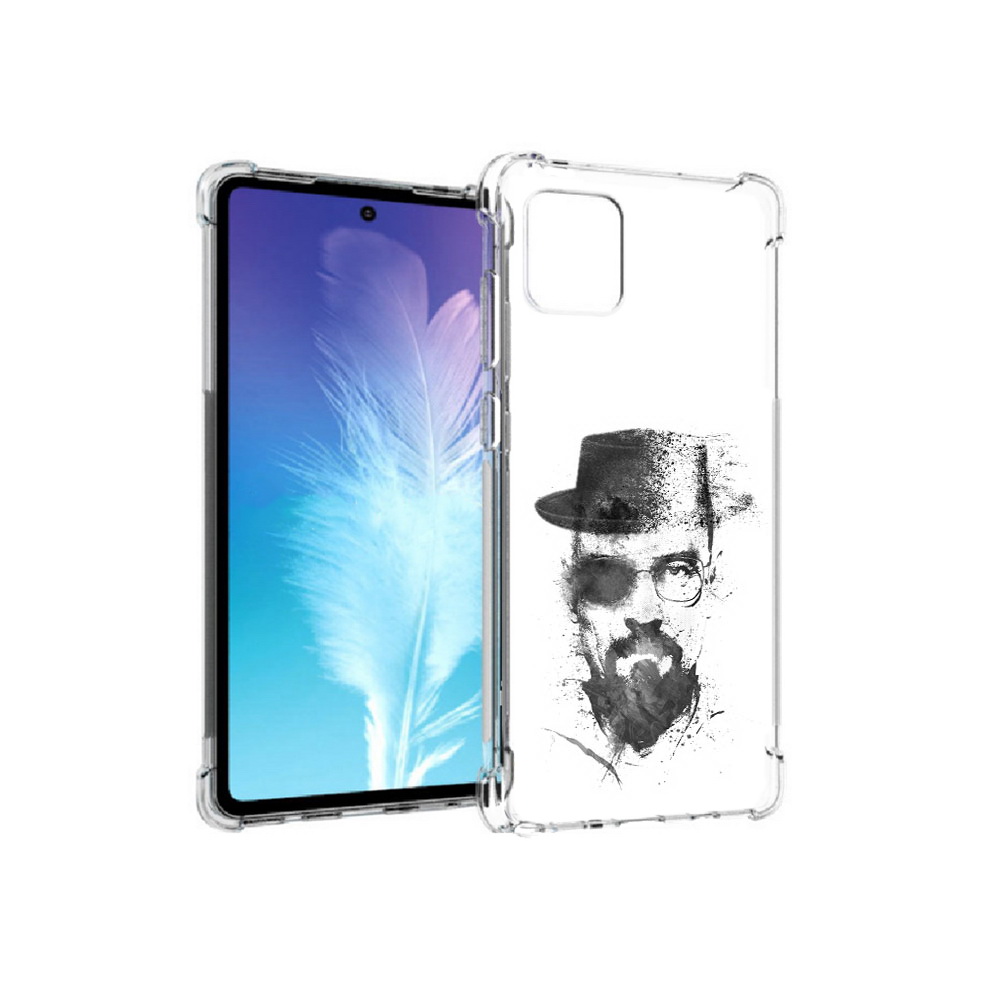 Чехол MyPads Tocco для Samsung Galaxy Note 10 Lite загадочный человек (PT142413.491.347)