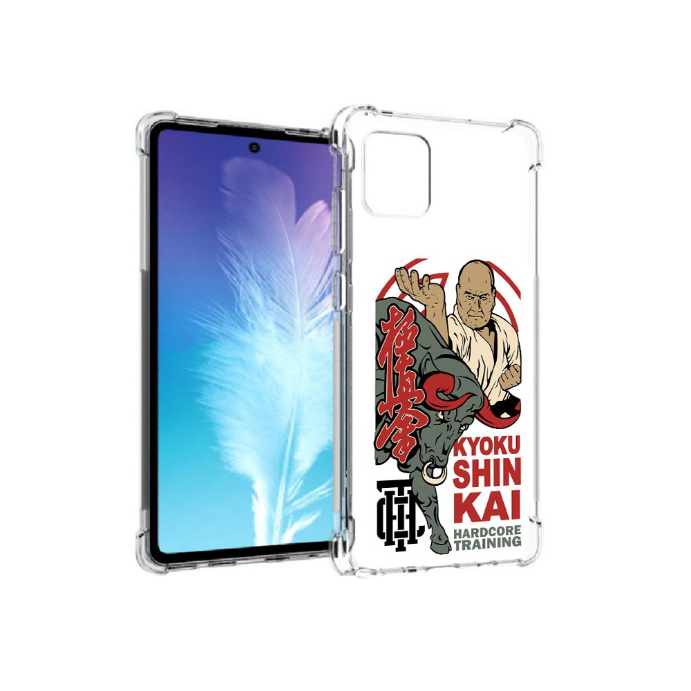 Чехол MyPads Tocco для Samsung Galaxy Note 10 Lite единоборства рисунок (PT142413.491.343)