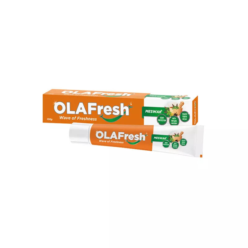 Зубная паста OLAFresh Meswak Toothpaste 100 г saltrain зубная паста silver clean breath toothpaste 100