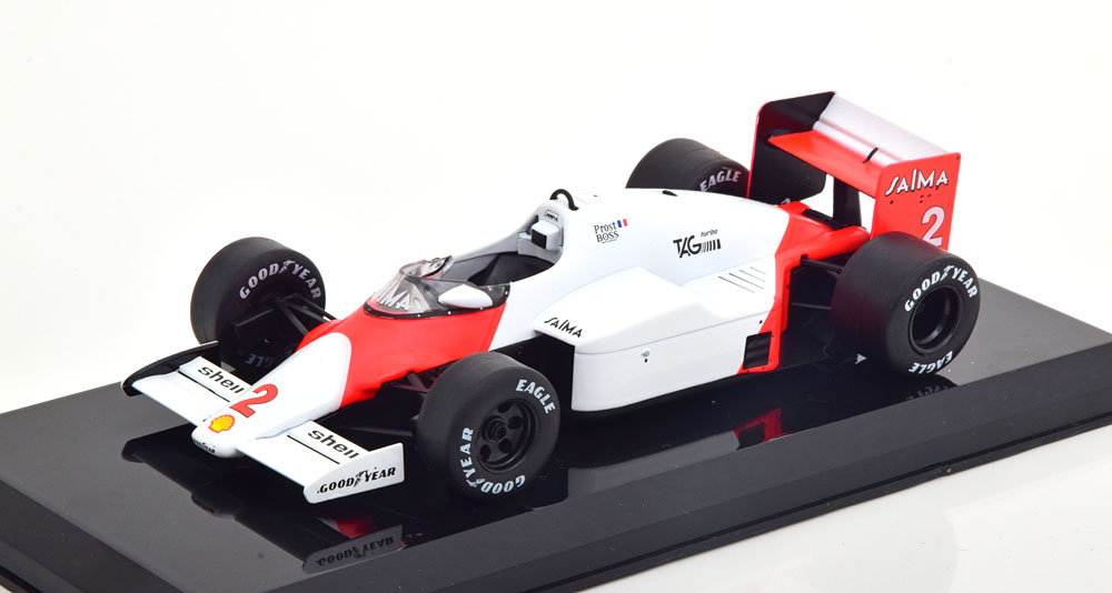 

Модель коллекционная HACHETTE Mclaren MP4/2B world champion 1985, Белый